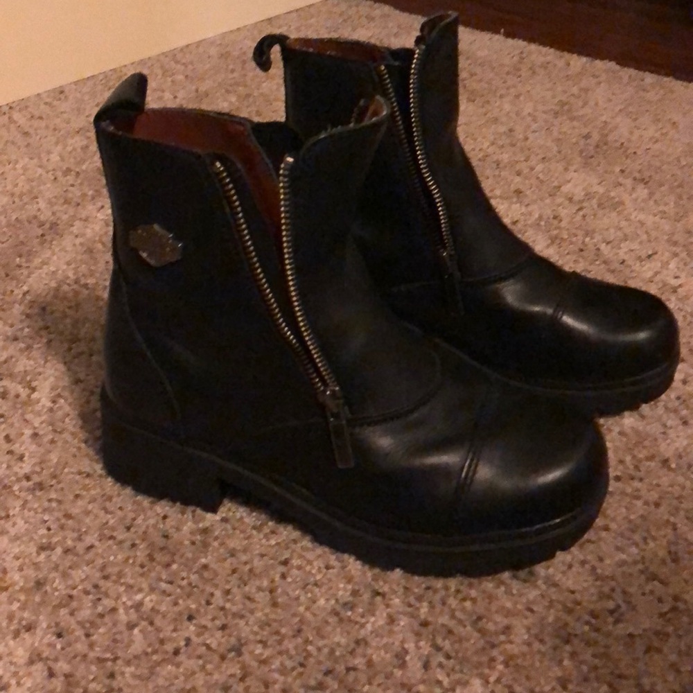 Harley Davidson riding boots